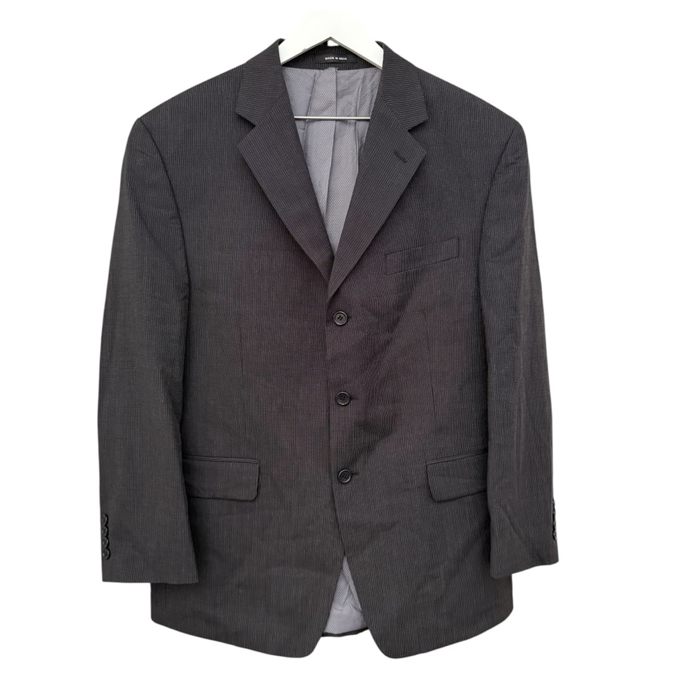 Michael by Michael Kors 100% Wool Pinstripes Sport Coat Blazer Men’s Size 42 S